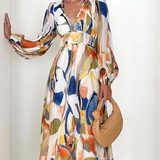 Celine | Women's Dress with Floral Pattern