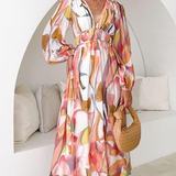 Celine | Women's Dress with Floral Pattern