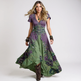 Celeste | Flowing, body-hugging dress