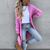 Long Casual Knit Gilet for Women