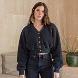 Women's Soft Lambswool Knitted Cardigan
