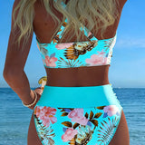 Jolina | Floral Contrast Bikini
