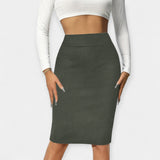 Marina | High-Waisted Office Skirt