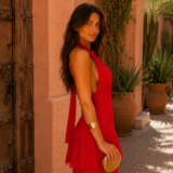 Manila Dress in Red