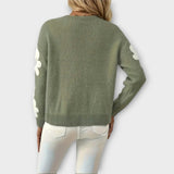 Silke | Soft Floral Patterned Sweater