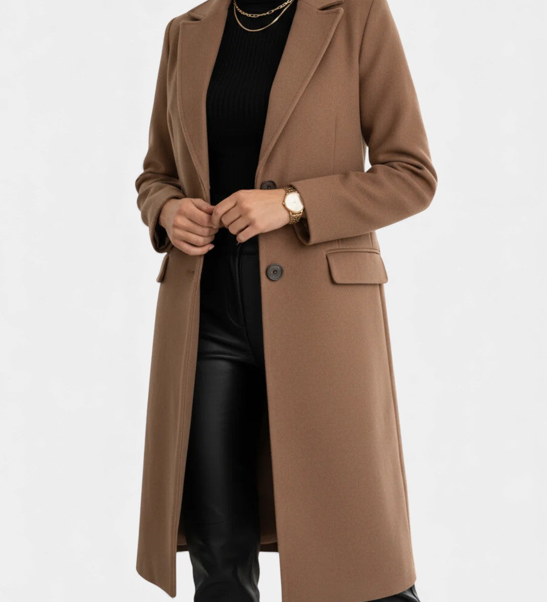 Liis | Elegant Long Coat