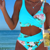 Jolina | Floral Contrast Bikini