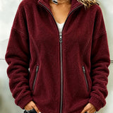 Women's loose-fit long-sleeve cardigan – Flowy and elegant