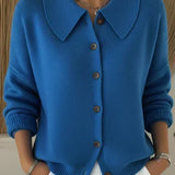 Velia | Shirt Collar Cardigan