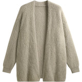 Women's Thick Knit Cardigan – Warm and Comfortable Style for Autumn and Winter