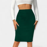 Marina | High-Waisted Office Skirt