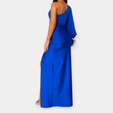 Carolina | One-Shoulder Maxi Dress with Slit