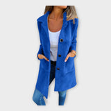 Kristiina | Elegant wool coat with closure