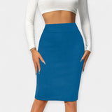 Marina | High-Waisted Office Skirt