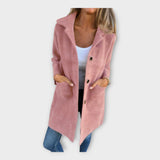 Kristiina | Elegant wool coat with closure