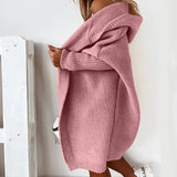 Long Women's Cardigan | With Hood
