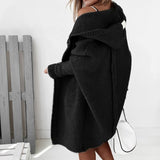 Long Women's Cardigan | With Hood