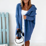 Long Women's Cardigan | With Hood