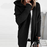 Long Women's Cardigan | With Hood