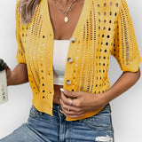 Daria | Short-Sleeved Summer Cardigan