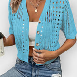 Daria | Short-Sleeved Summer Cardigan