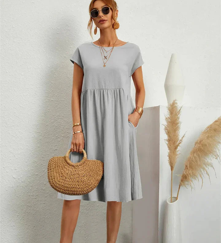 Sol | Elegant dress for festive occasions with summer lightness