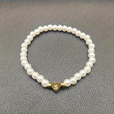 Chic Bracelet with Heart Initial (A–Z)
