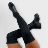 Ausrine | High-Top Boots