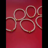 Chic Bracelet with Heart Initial (A–Z)