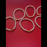 Chic Bracelet with Heart Initial (A–Z)