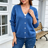 Buttoned women’s knit cardigan – Soft and versatile