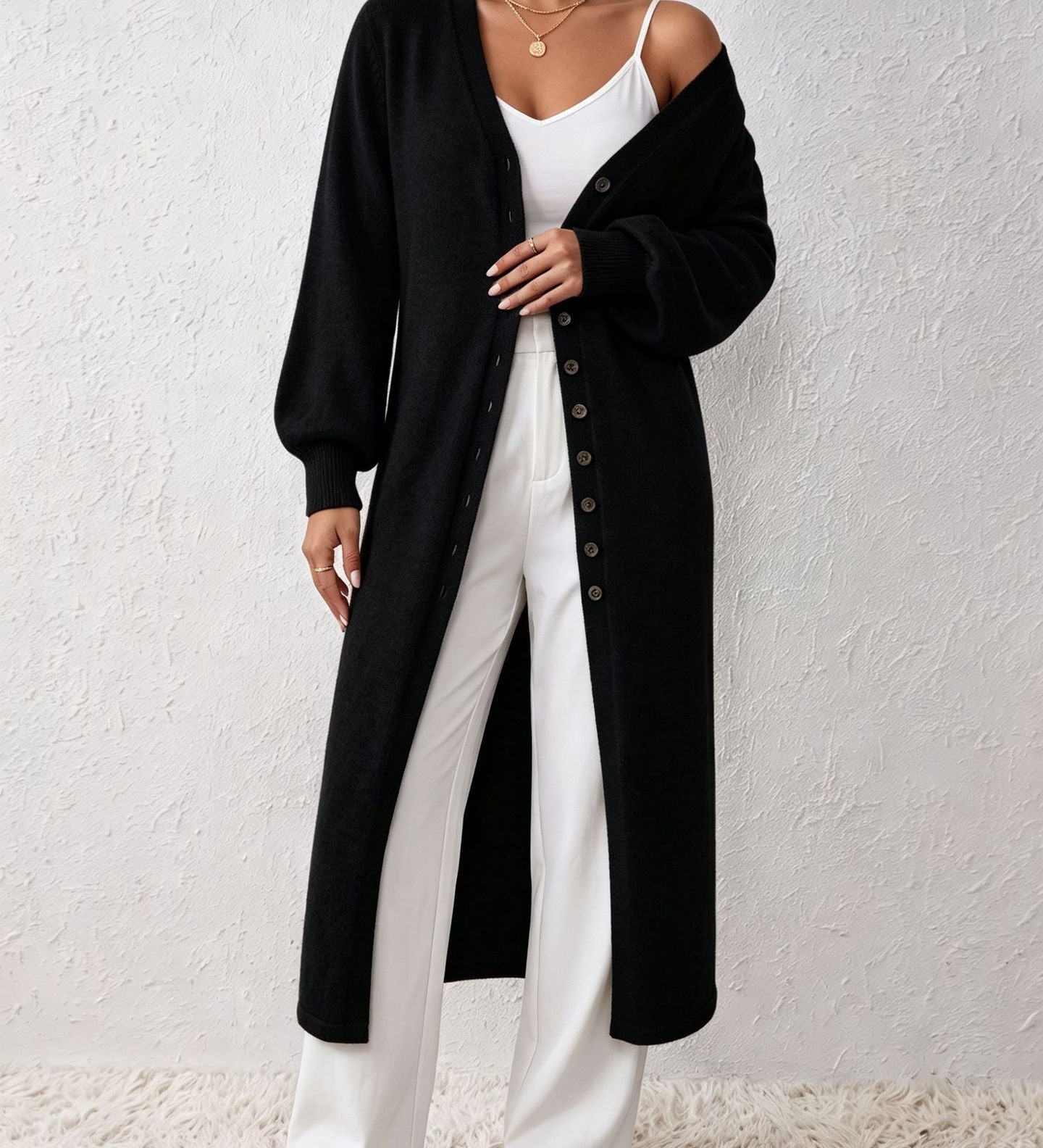 Women's Knitted Cardigan – Elegant, Warm, and Refined Style for Every Day
