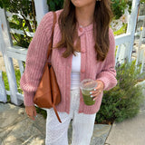 Minimalist Long-Sleeve Button-Up Sweater for Women – A Chic, Casual Knit Top, Ideal for Everyday Wear