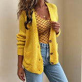 Wide Fit Women's Knit Cardigan – Casual, Soft and Versatile Style