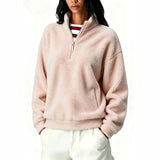 Women's double-fleece zip-up sweatshirt - Warm and practical