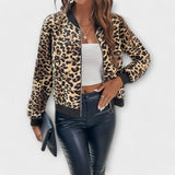 Raquel | Elegant Leopard Print Jacket