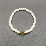 Chic Bracelet with Heart Initial (A–Z)