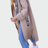 Anneli | Long Coat with Hood