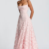 Francisa | Maxi dress lace corset