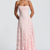 Francisa | Maxi dress lace corset