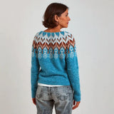 Elina | Comfortable woollen jumper with Nordic pattern