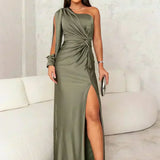 Riley | One-Shoulder Evening Dress