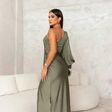 Riley | One-Shoulder Evening Dress