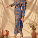 Celeste | Midi Dress Floral Elegance
