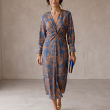 Celeste | Midi Dress Floral Elegance