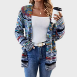 Maarika | Multicoloured Knitted Waistcoat