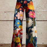 Léna – Printed Floral Trousers