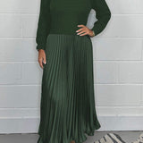 Liza | Pullover and Pleated Dress Set