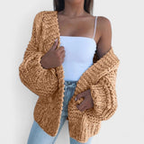 Daniela | Stylish Thick Knit Jacket