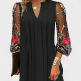 Daniela | Elegant mini dress with V-neck